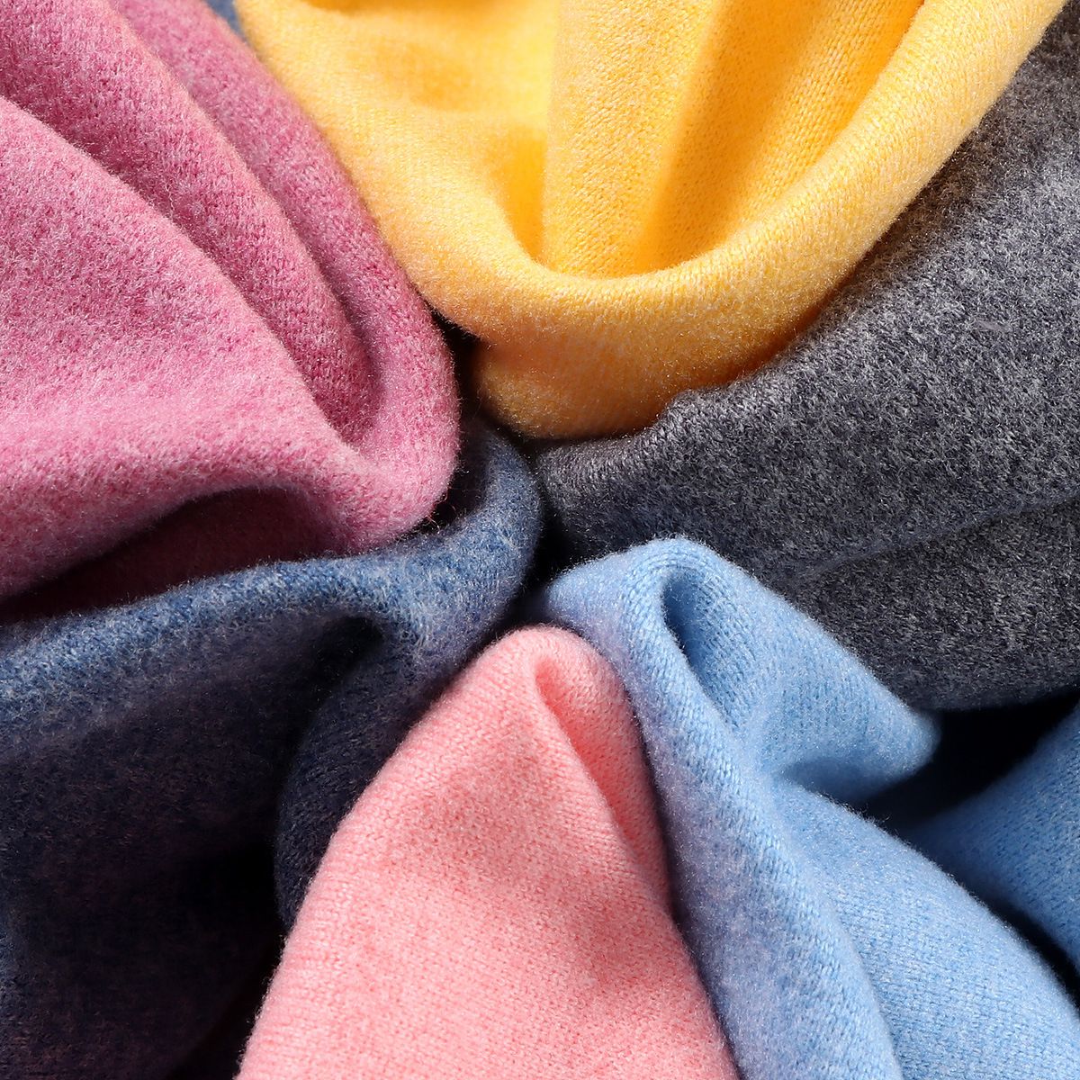 德絨無痕長袖家居服-胸口獨角獸-玫紅色