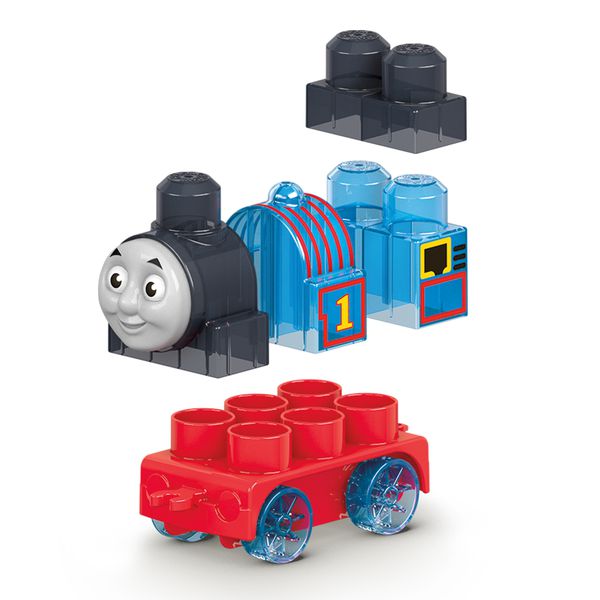 MEGA BLOKS - 費雪美高大積木湯瑪士小火車-Thomas透明版