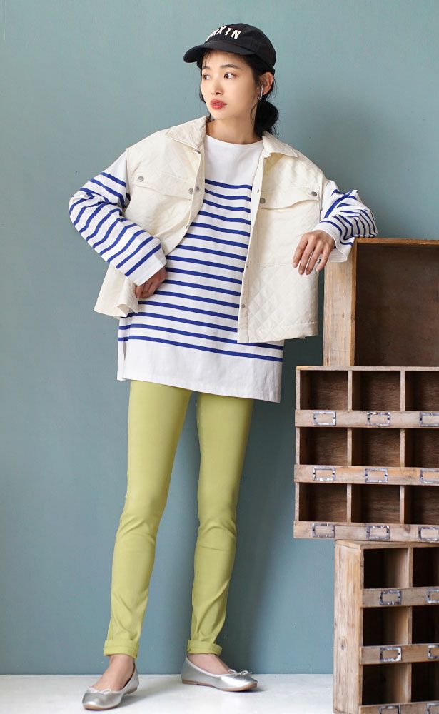 日本 zootie - 絎縫率性多口袋穿搭背心-米白