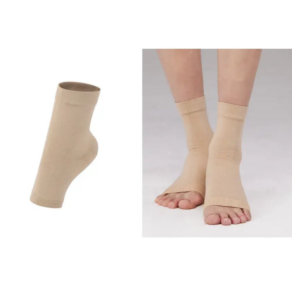 彈力加壓腳踝保護襪套-膚