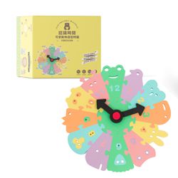 樂彩森林 - 認識時間-可愛動物造型時鐘