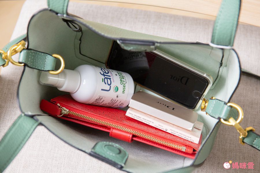 真皮斜跨小水桶包-附斜背帶-米白色 (21x12.5x18cm)