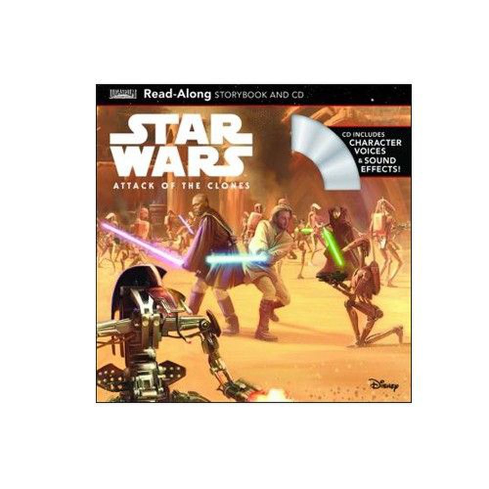 迪士尼系列CD有聲書-Star Wars : Attack of the Clones 星際大戰二部曲：複製人全面進攻