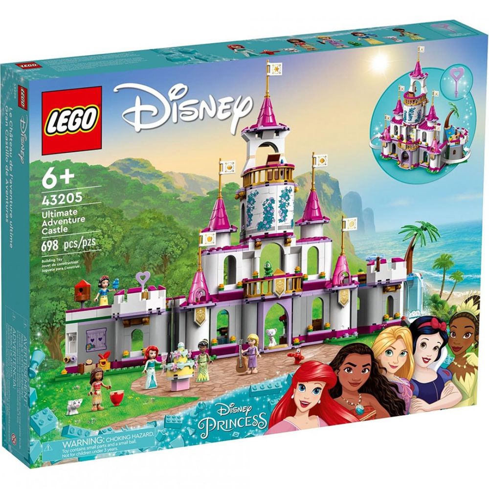 樂高積木 LEGO《 LT43205 》Disney Princess迪士尼公主系列 - Ultimate Adventure Castle-698pcs