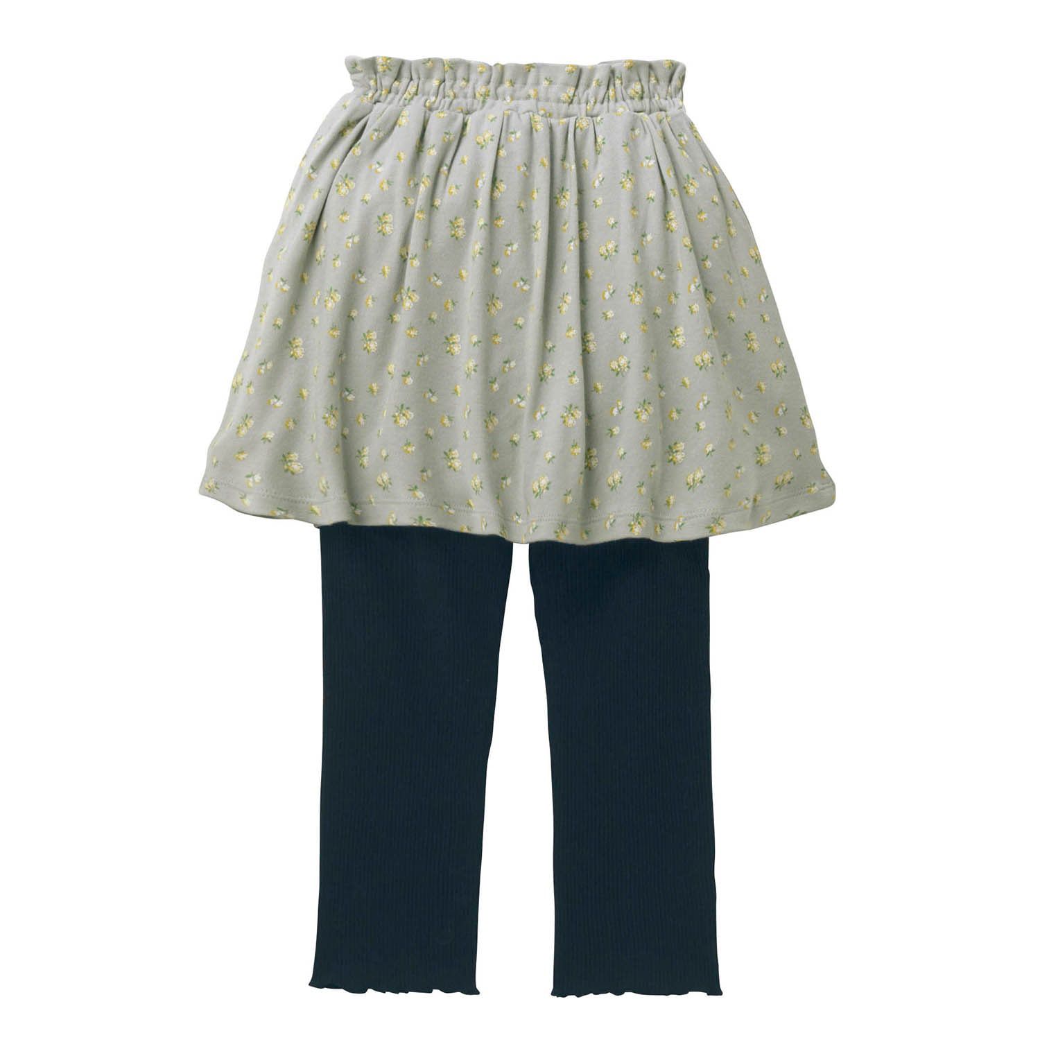 日本千趣會 - GITA 純棉百搭內搭褲裙-素色-煙燻粉