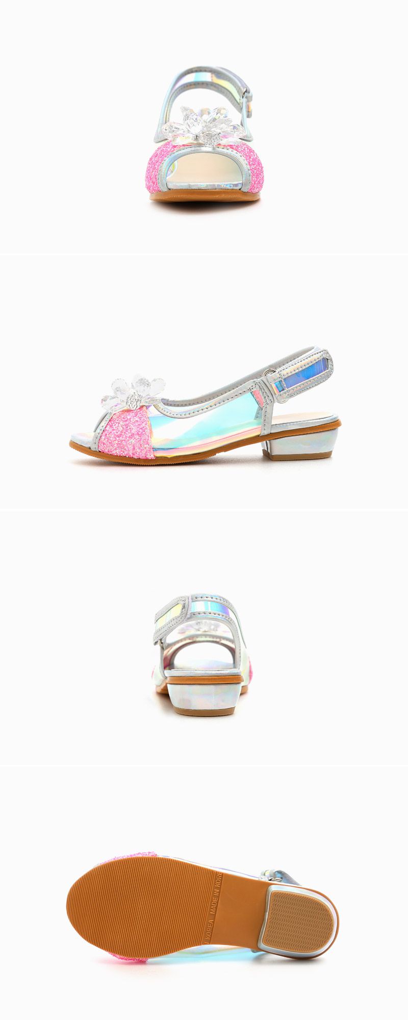 韓國 OZKIZ - 公主的玻璃鞋(非真玻璃)