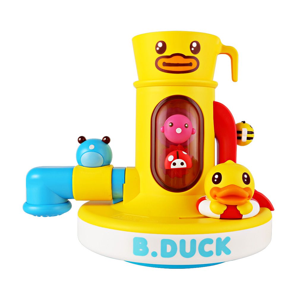 B.Duck 小黃鴨 - 戲水龍頭洗澡玩具-36個月以上