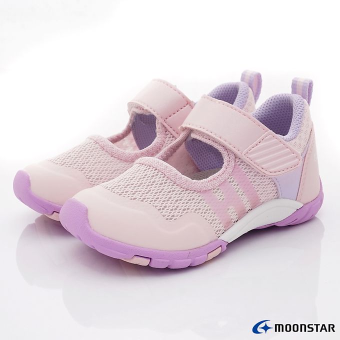 Moonstar日本月星 - HI系列休閒機能童鞋-MSC23364粉(中小童段)-機能運動鞋-粉