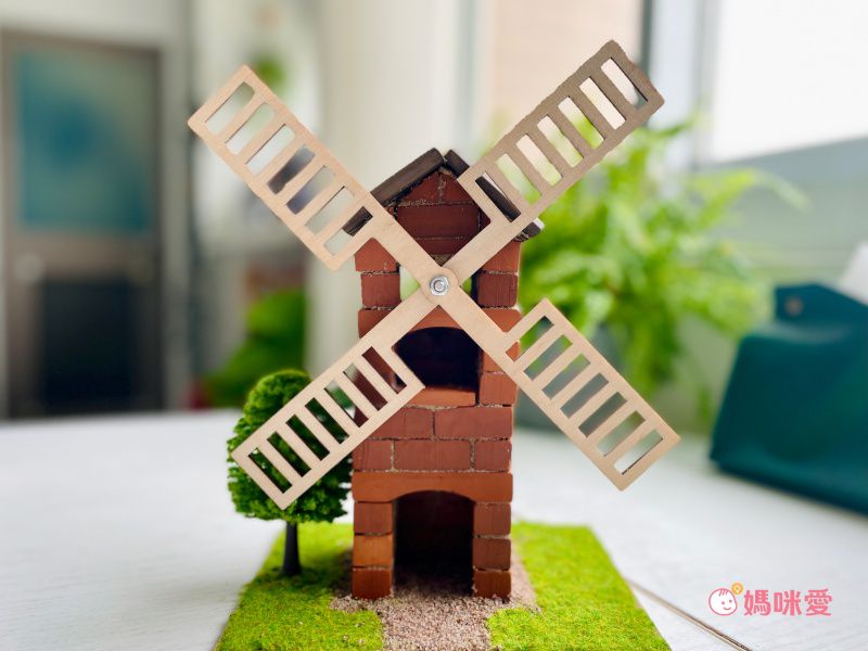 可水洗重複玩【德國 teifoc 紅磚建築】一玩就是一下午