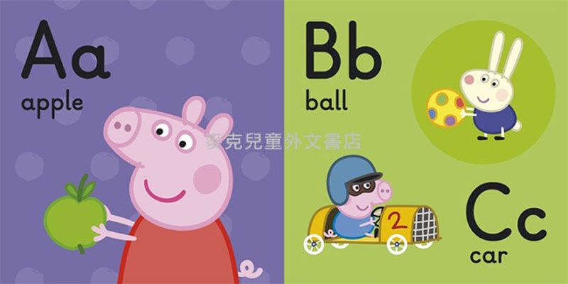 PEPPA PIG:ABC/BRD-硬頁書