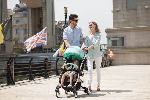 britax römer - B-Light折疊手推車-綠