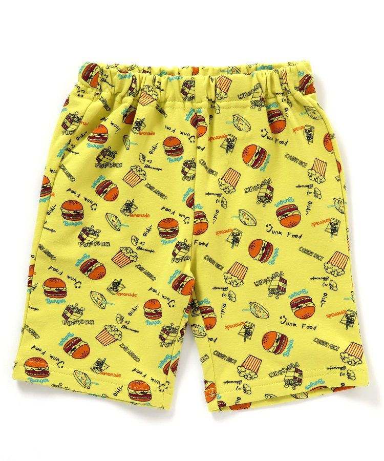 日本 BREEZE - 熱銷！百搭休閒印花短褲-乳牛紋-黑白