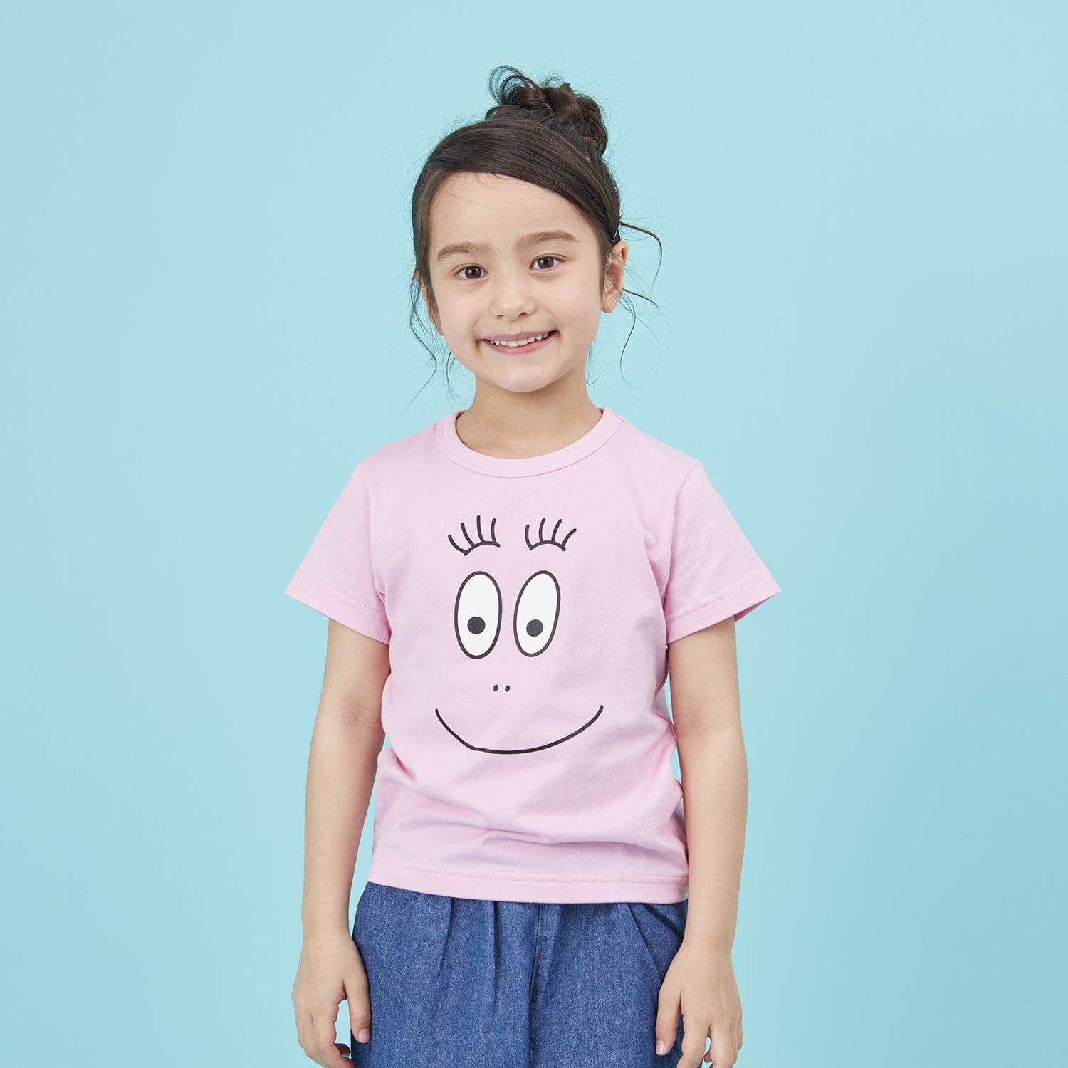 日本千趣會 - 泡泡先生天竺棉短T-粉紅