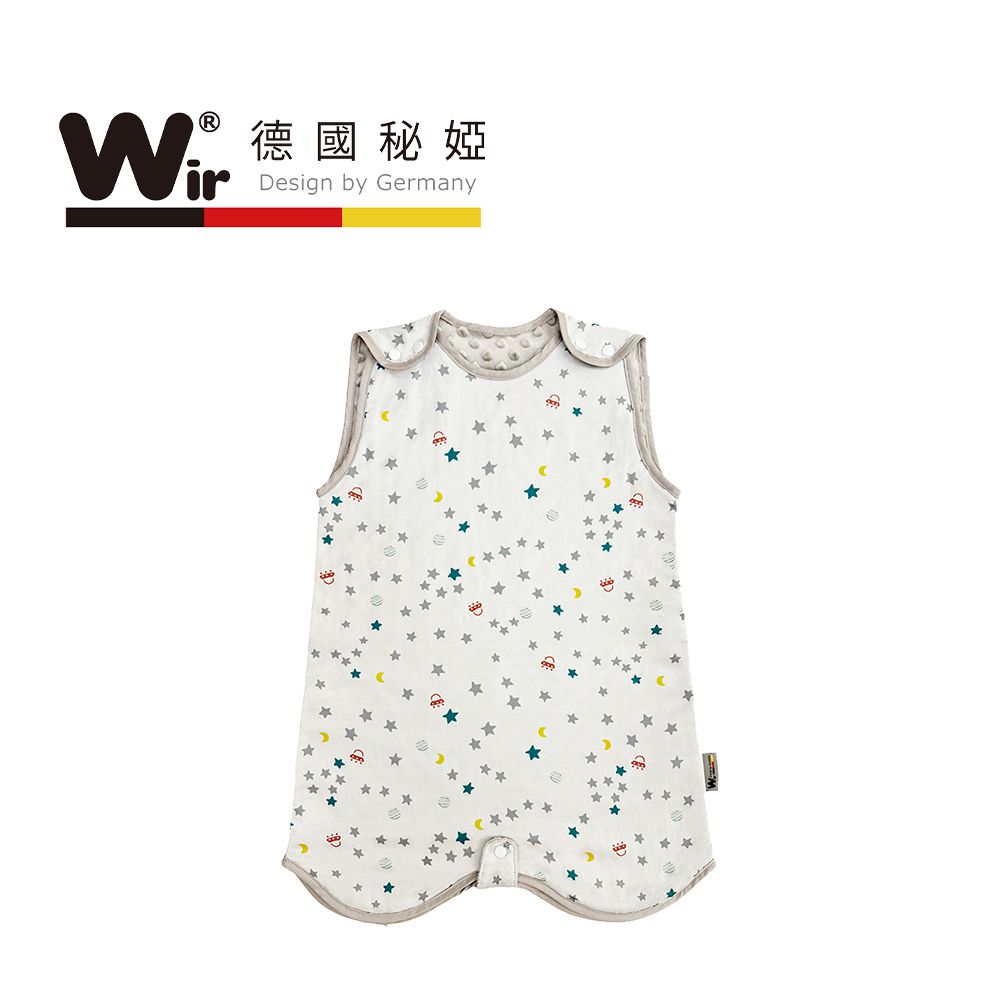 天絲魔豆防踢睡袍-太空船