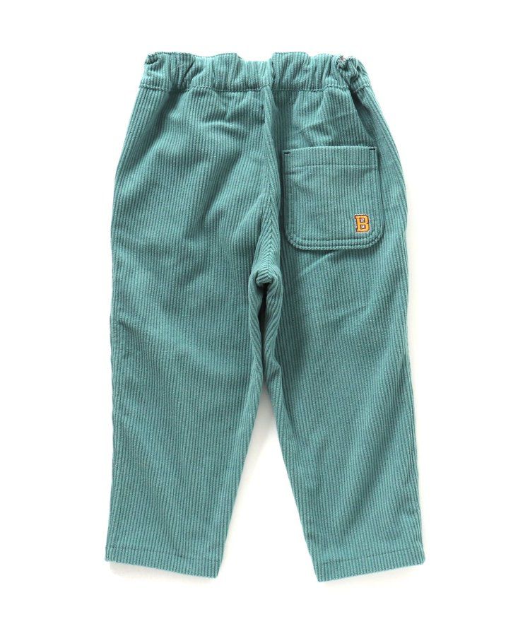 日本 BREEZE - 燈芯絨裏起毛保暖長褲-粉紅