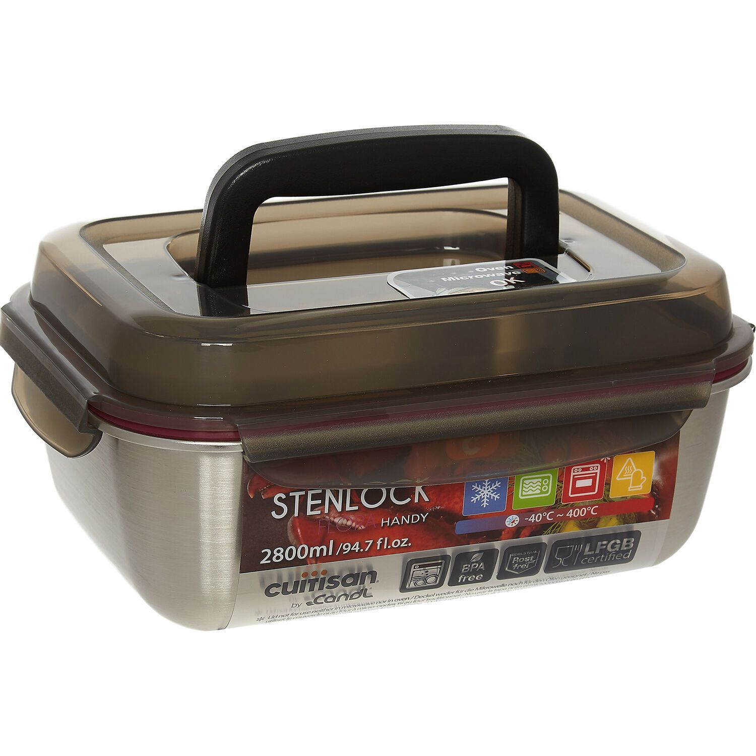 分隔不混味！韓國 Cuitisan 酷藝師保鮮盒 可微波的不銹鋼！