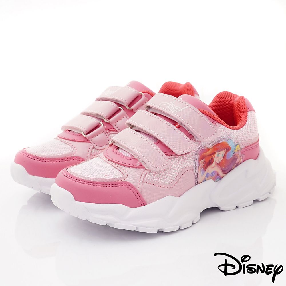 DISNEY童鞋 迪士尼美人魚運動鞋-323037粉(中小童段)-運動鞋-粉