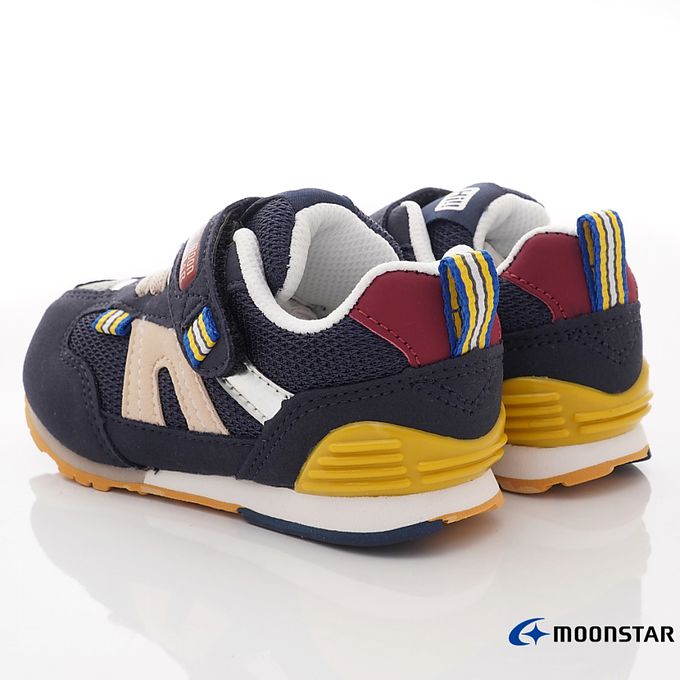 Moonstar日本月星 - HI系列十大機能運動款(中小童段)-運動鞋-深藍
