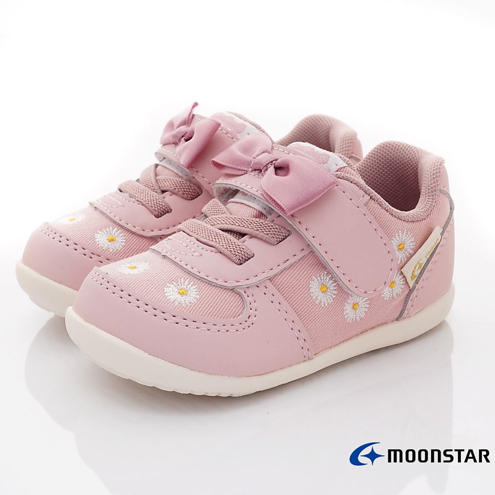 MOONSTAR日本月星 - 赤子心系列寶寶學步鞋(寶寶段)-粉