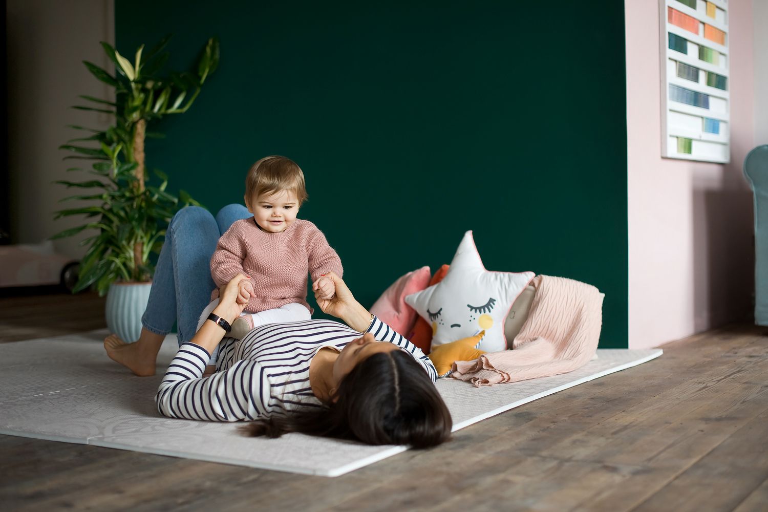 德國 toddlekind - 波斯風系列遊戲地墊-流砂棕-一組6片