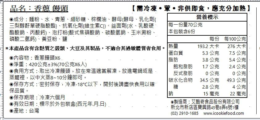 【艾酷奇】超Q造型包子 ✮ 開胃早餐首選