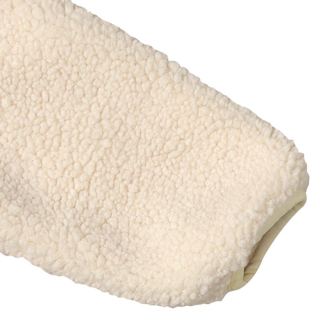 akachan honpo - 牛角外套-熊耳-象牙白色