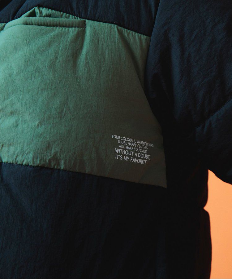 日本 BREEZE - [雙面穿]絨毛鋪棉繽紛保暖外套-黑系&迷彩