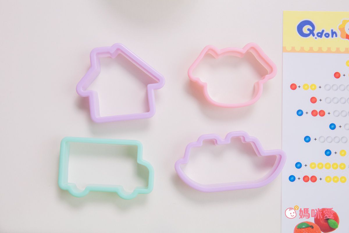 【Q-doh 有機矽膠黏土】不乾硬、無限重複玩！漸進式手指肌力訓練