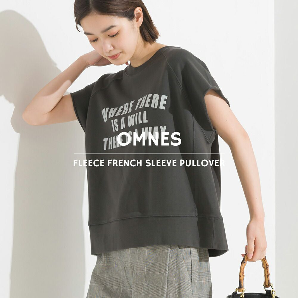 日本 OMNES - 美式復古印花無袖上衣-灰