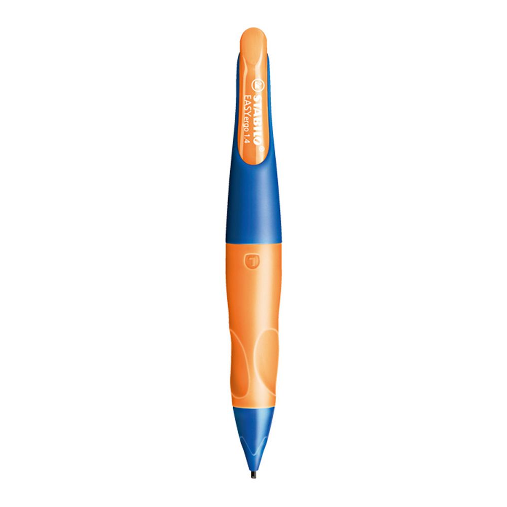 STABILO思筆樂 - 1.4 mm 胖胖鉛 人體工學自動鉛筆 左手 群青/橙色