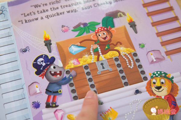 孩子超愛音效書單本160元❤ 1歲起英文遊戲操作書！玩到跟著節奏搖擺囉♫