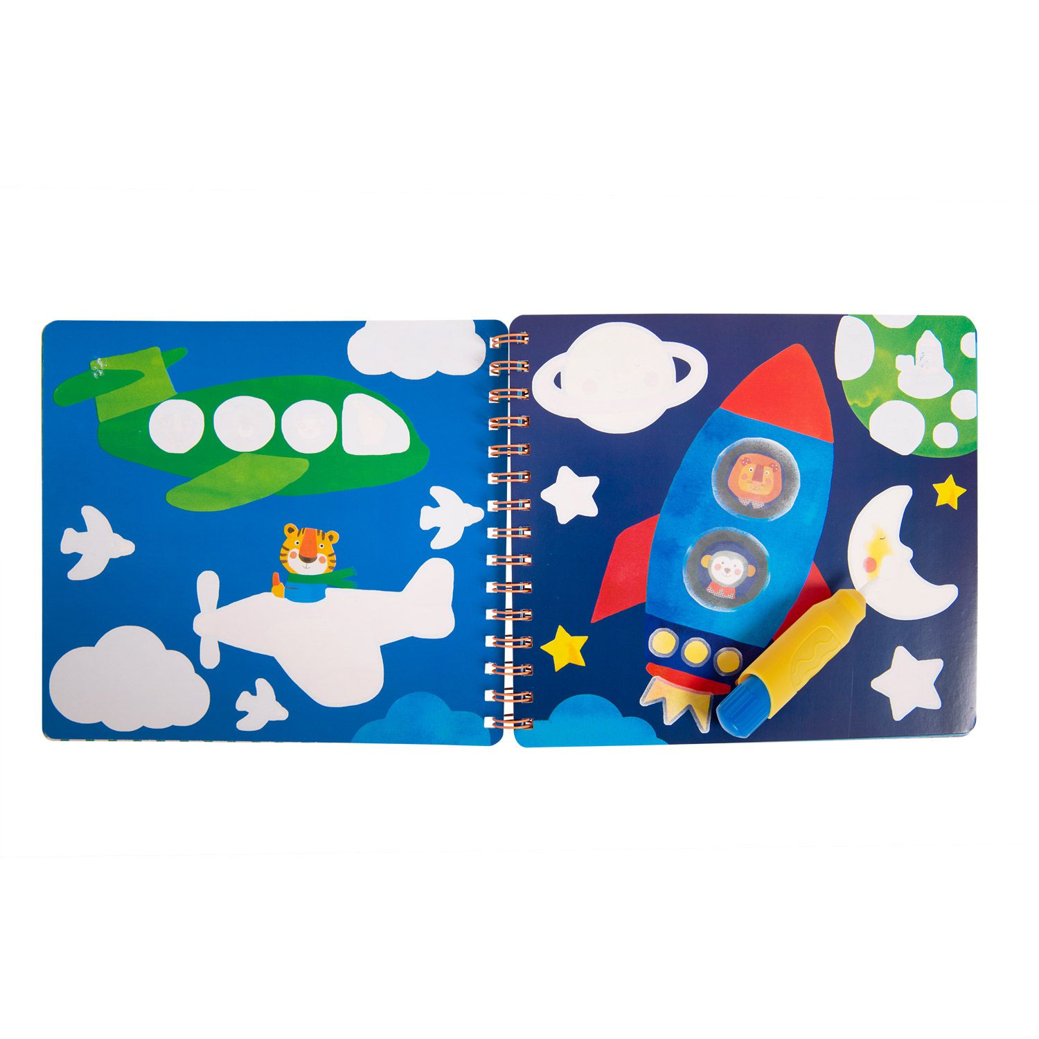 Moulin Roty - 繽紛魔法水畫冊