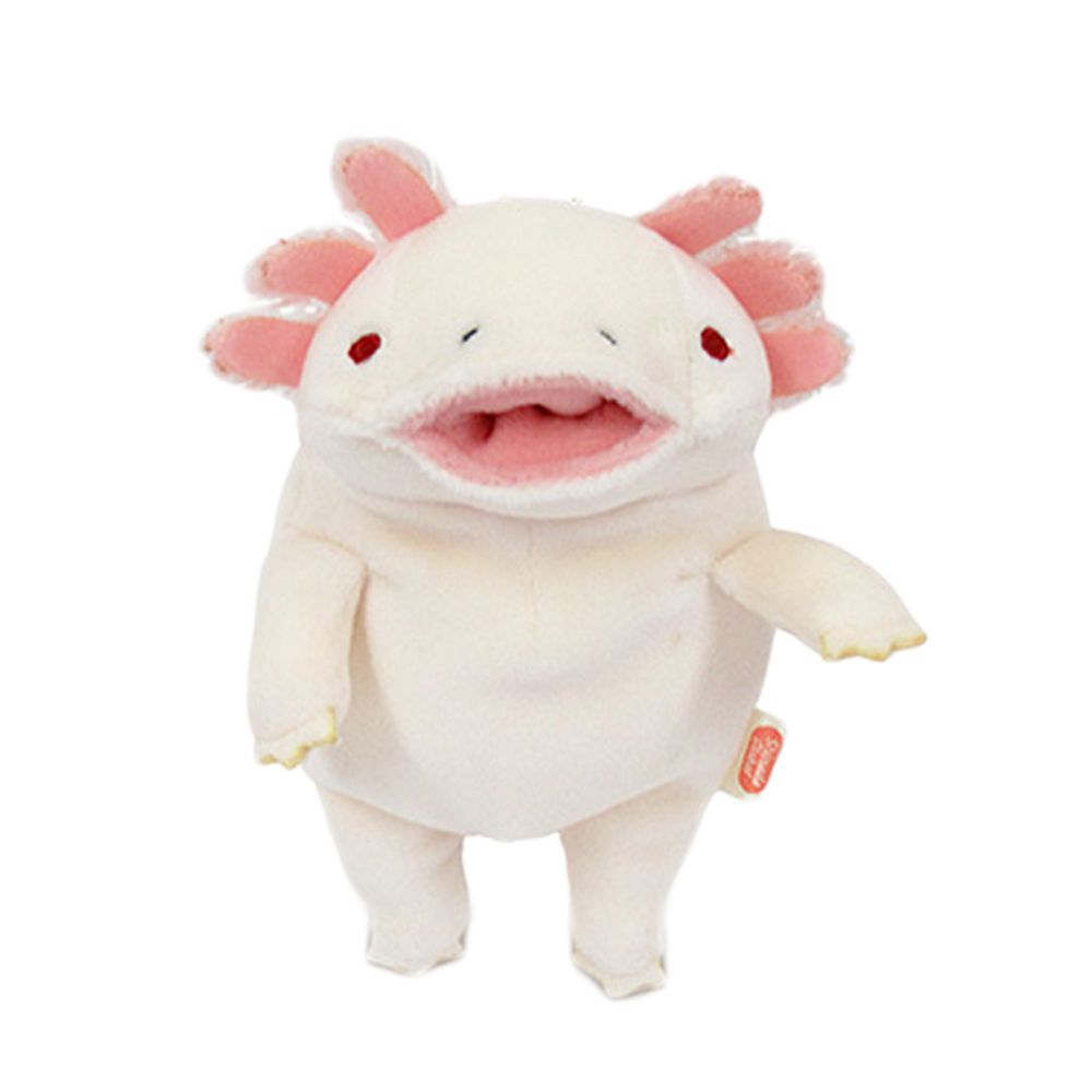 Mochi Series｜末班茫茫大叔-迷你墨西哥鈍口螈吊飾（白色 )