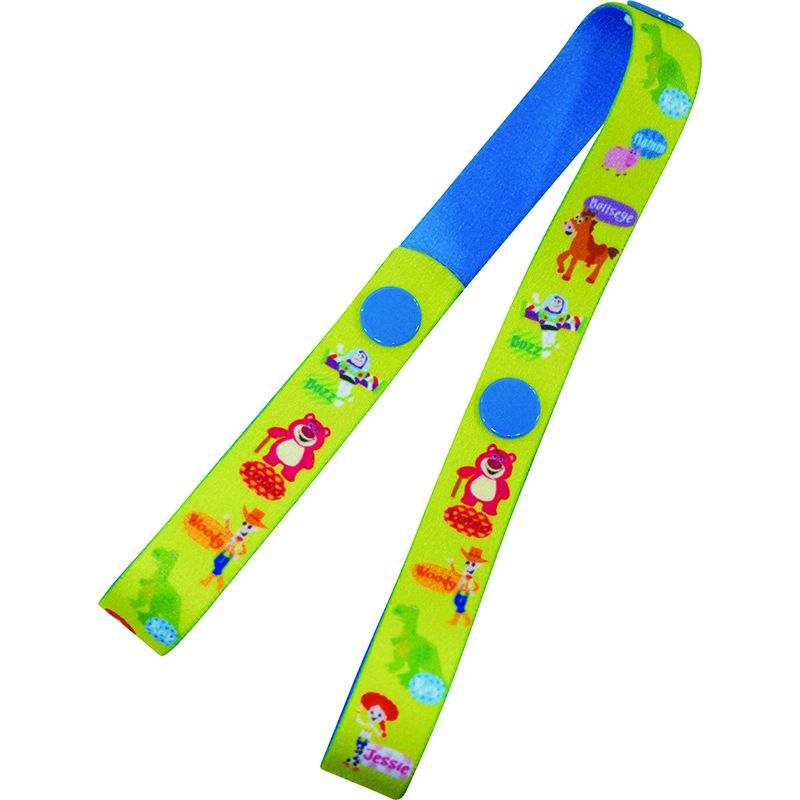 akachan honpo - 玩具防掉繩雙環型-迪士尼-藍綠色