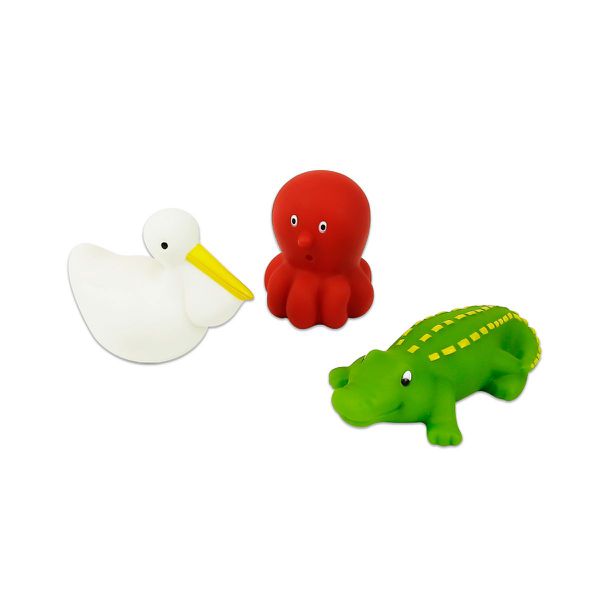 B.TOYS - 洗澡玩具-烏龜與朋友們-9pcs