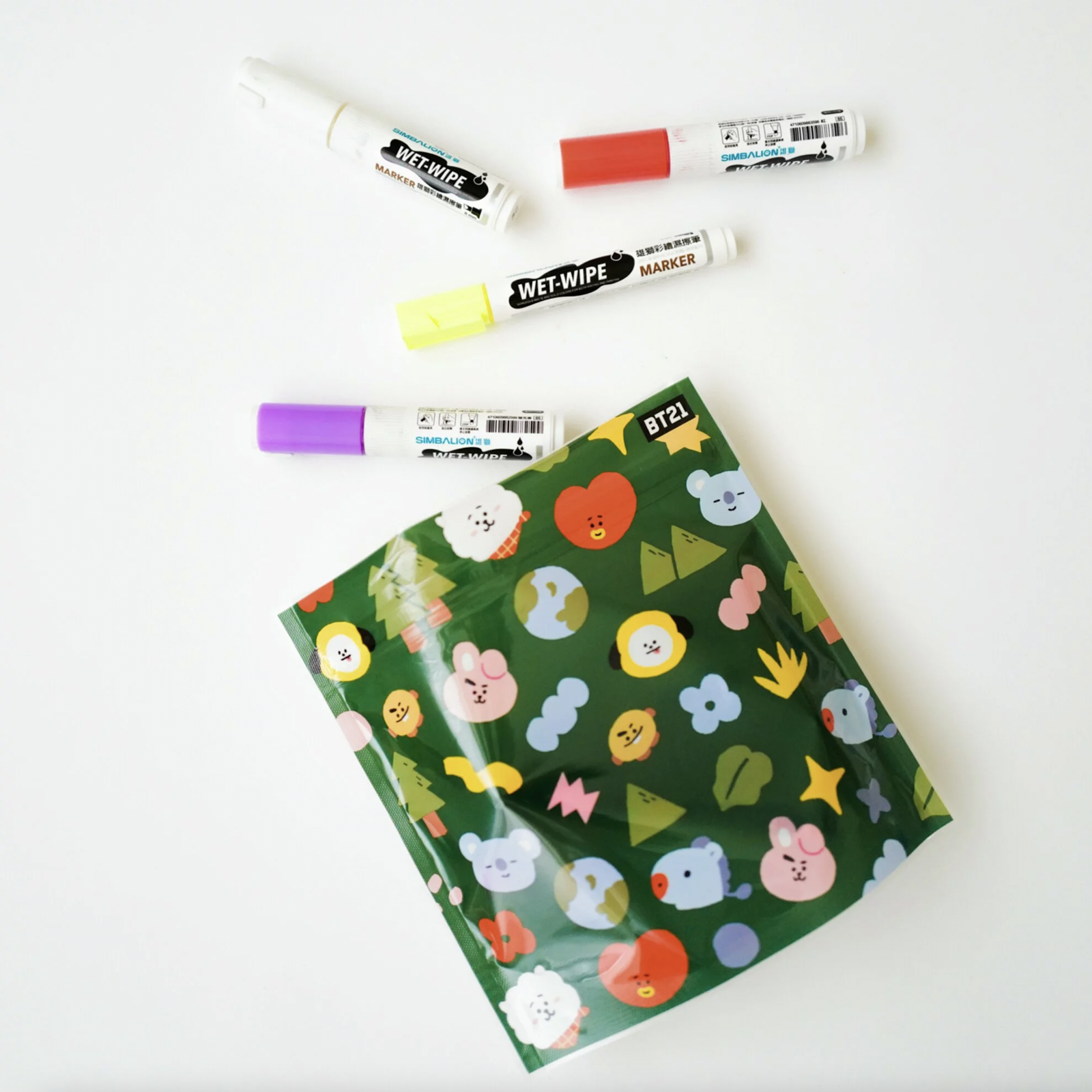 BT21新上市！【PlayBag 瘋狂小袋】抗菌繽紛夾鏈袋/密實袋