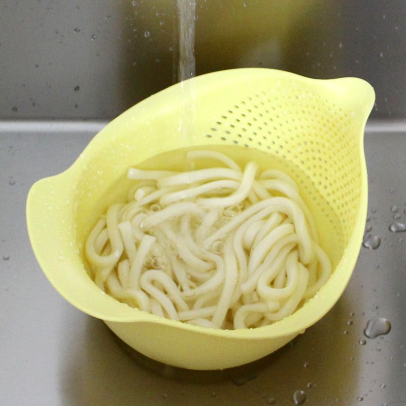 日本 MARNA - 鳥形設計雙向濾水籃-白 (S(約18×16×19cm))