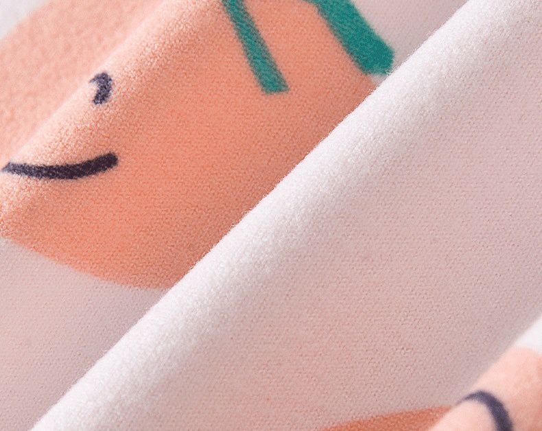 德絨印花長袖家居服-小熊飛機-粉色