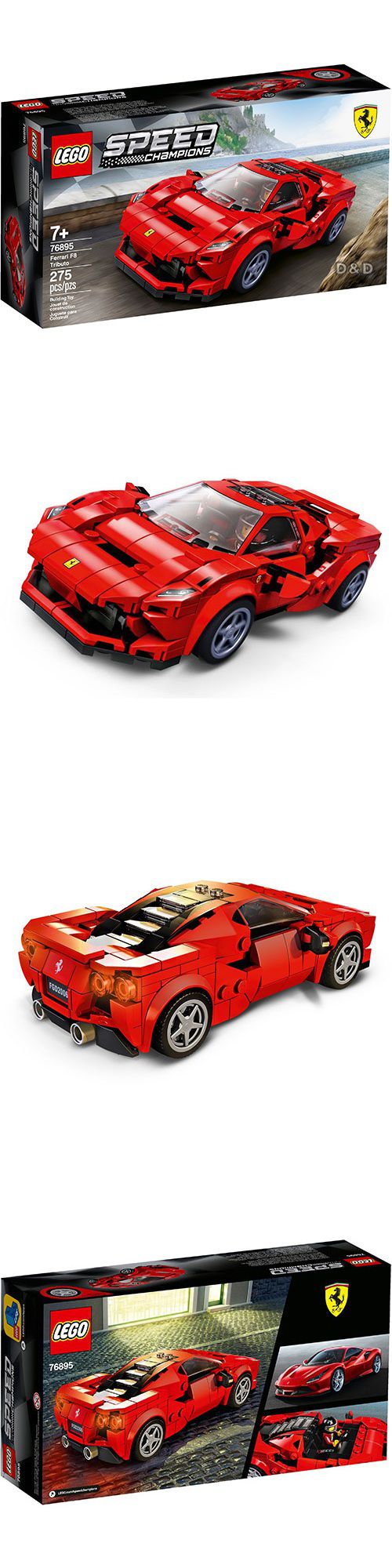 樂高 LEGO - 樂高 SPEED CHAMPIONS 系列 - Ferrari F8 Tributo 76895-275pcs