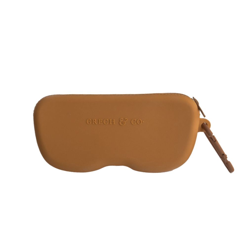丹麥 GRECH & CO. - 矽膠眼鏡盒-亮橙