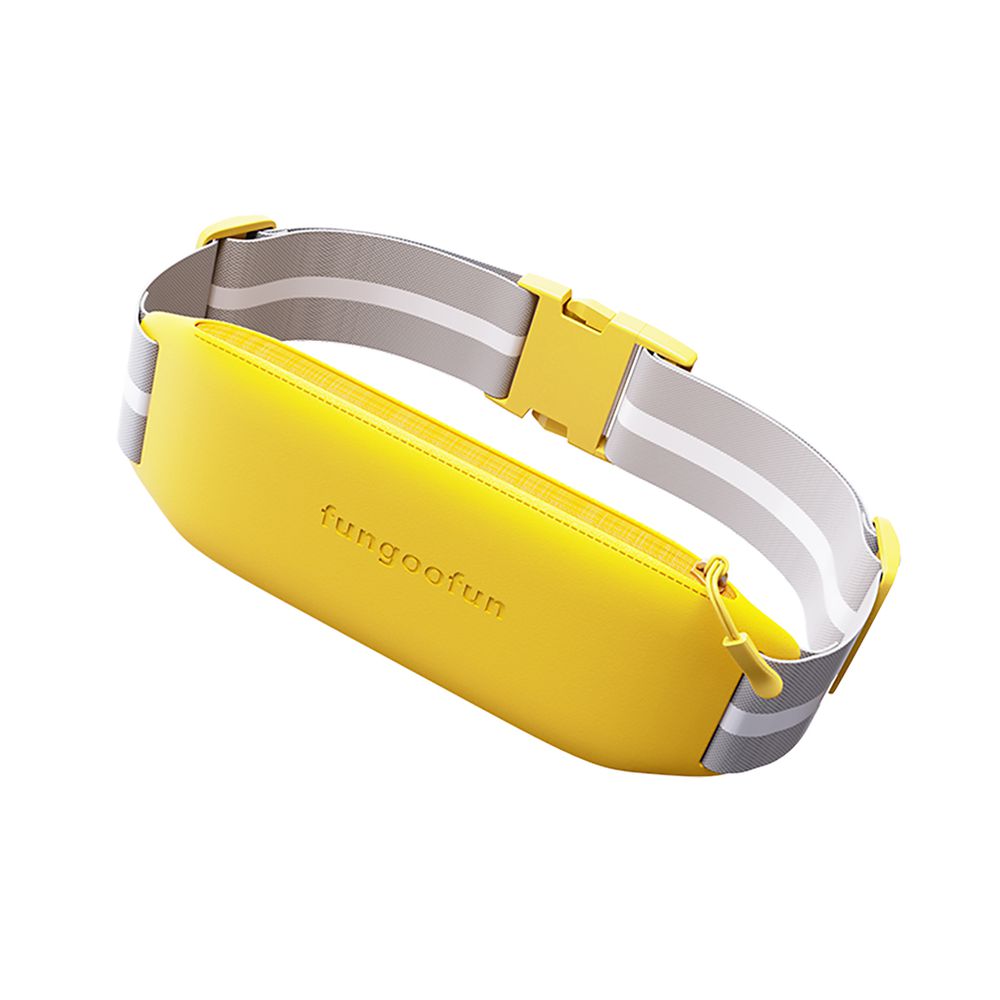 環保輕量質感運動腰包-向日葵黃