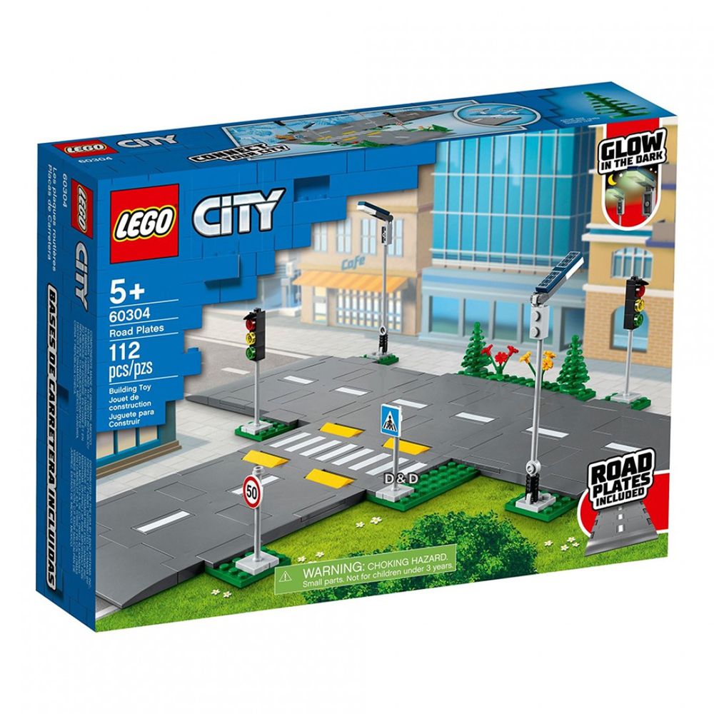 樂高 LEGO - 樂高積木 LEGO《 LT60304 》City 城市系列 - 道路底板-112pcs