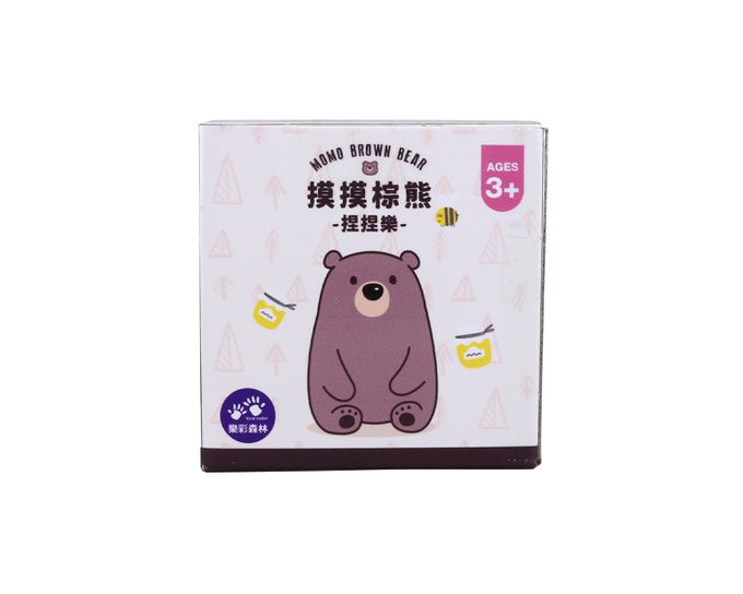 樂彩森林 - 療癒捏捏樂-摸摸棕熊