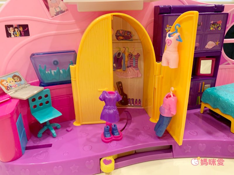 Polly Pocket 口袋波莉 - 口袋波莉房間變身組合