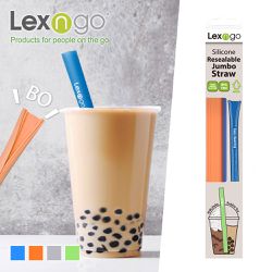 Lexngo - 環保可拆卸吸管-珍珠款-二入一組