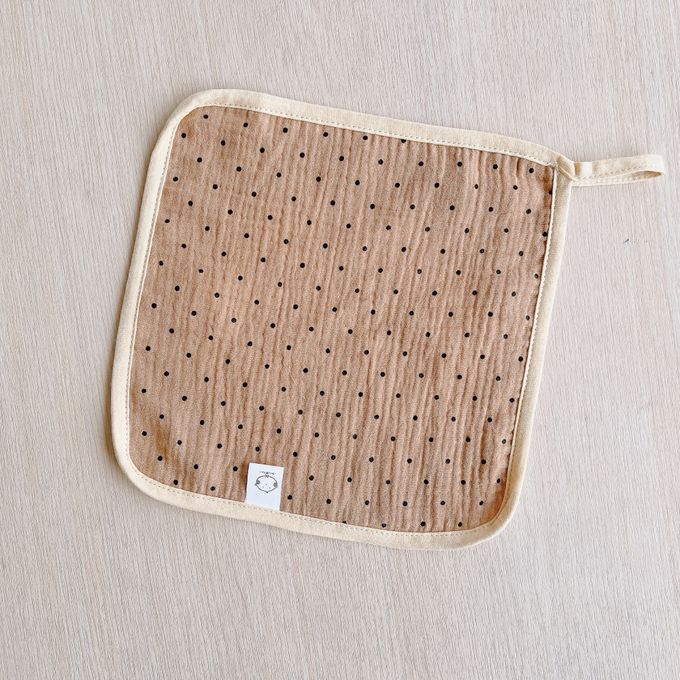 Chi-mi啾米 - 四層紗萬用紗布方巾6件組 (F碼25X25CM)