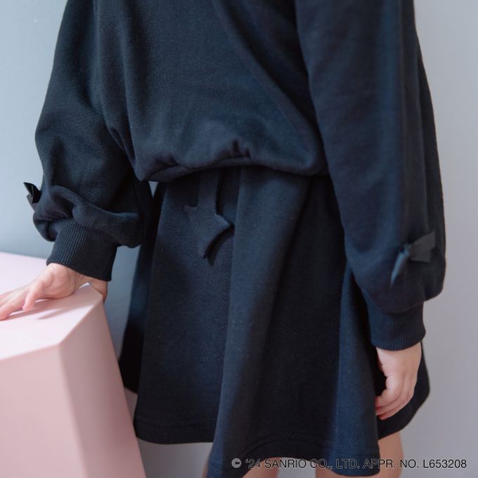 日本 Lycee mine - 聯名款 超萌造型連帽短裙套裝-布丁狗-黃