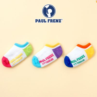 韓國 PAUL FRENZ - (3入組)韓製彈力短筒襪-HARRY