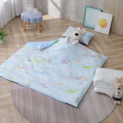 鴻宇 HongYew - 100%美國棉兒童鋪棉兩用被-恐龍小海格-135x150cm