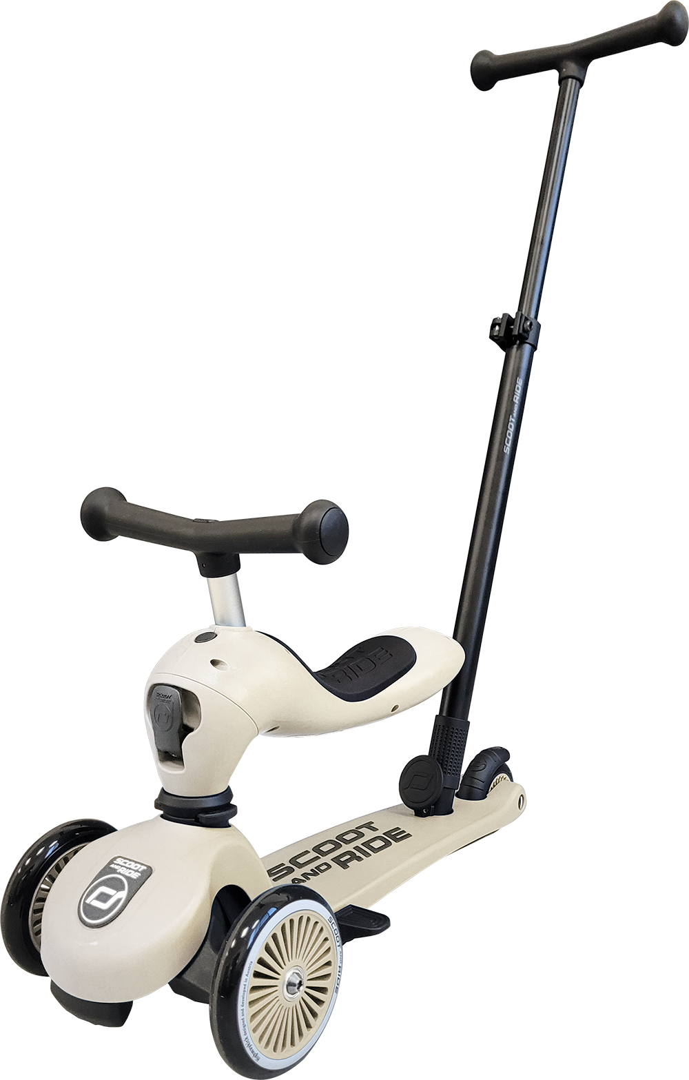 Kick 1 Push & Go 滑步滑板車-米色